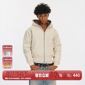 BURNIN 座山雕夹克男秋冬休闲宽松cleanfit简约保暖外套上衣百搭