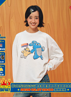 BURNIN*Disney Pixar Toy Story合作系列Ducky&Bunny长袖T恤