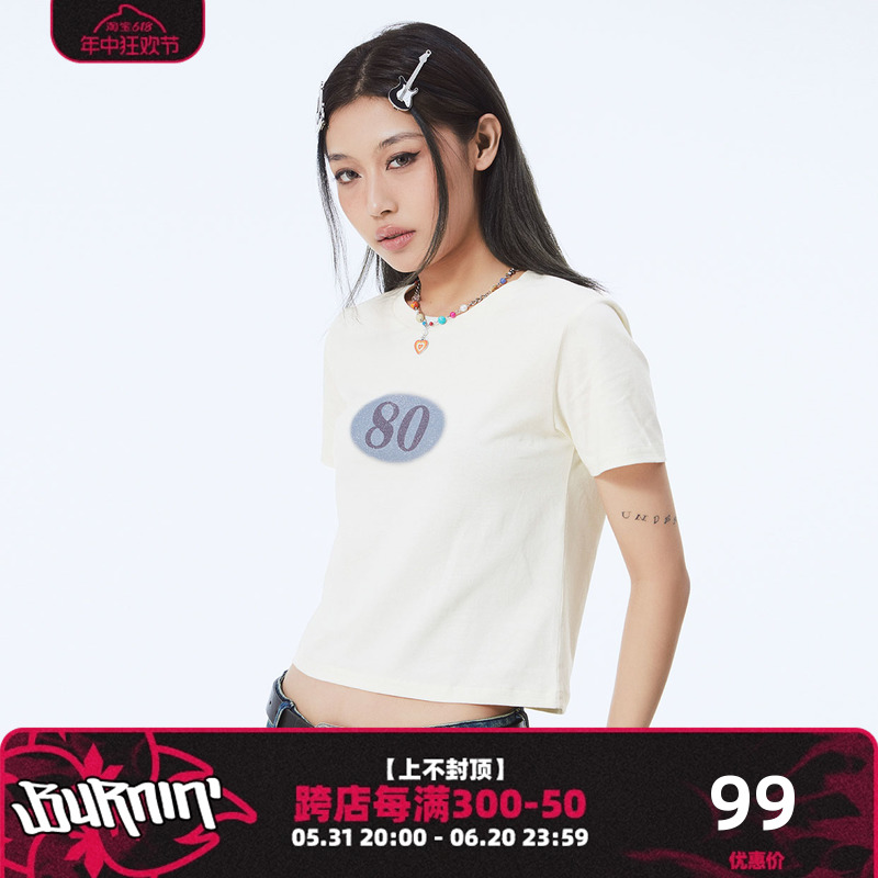 BURNIN*GIRL80babyT恤