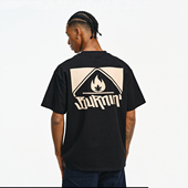 T恤半袖 BURNIN 后背方片logo短袖 印花运动透气宽松潮流