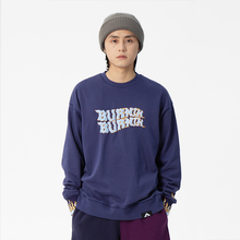 BURNIN*20 F/W FIRE LINES CREW NECK HOODIE火焰圆领套头卫衣2.0
