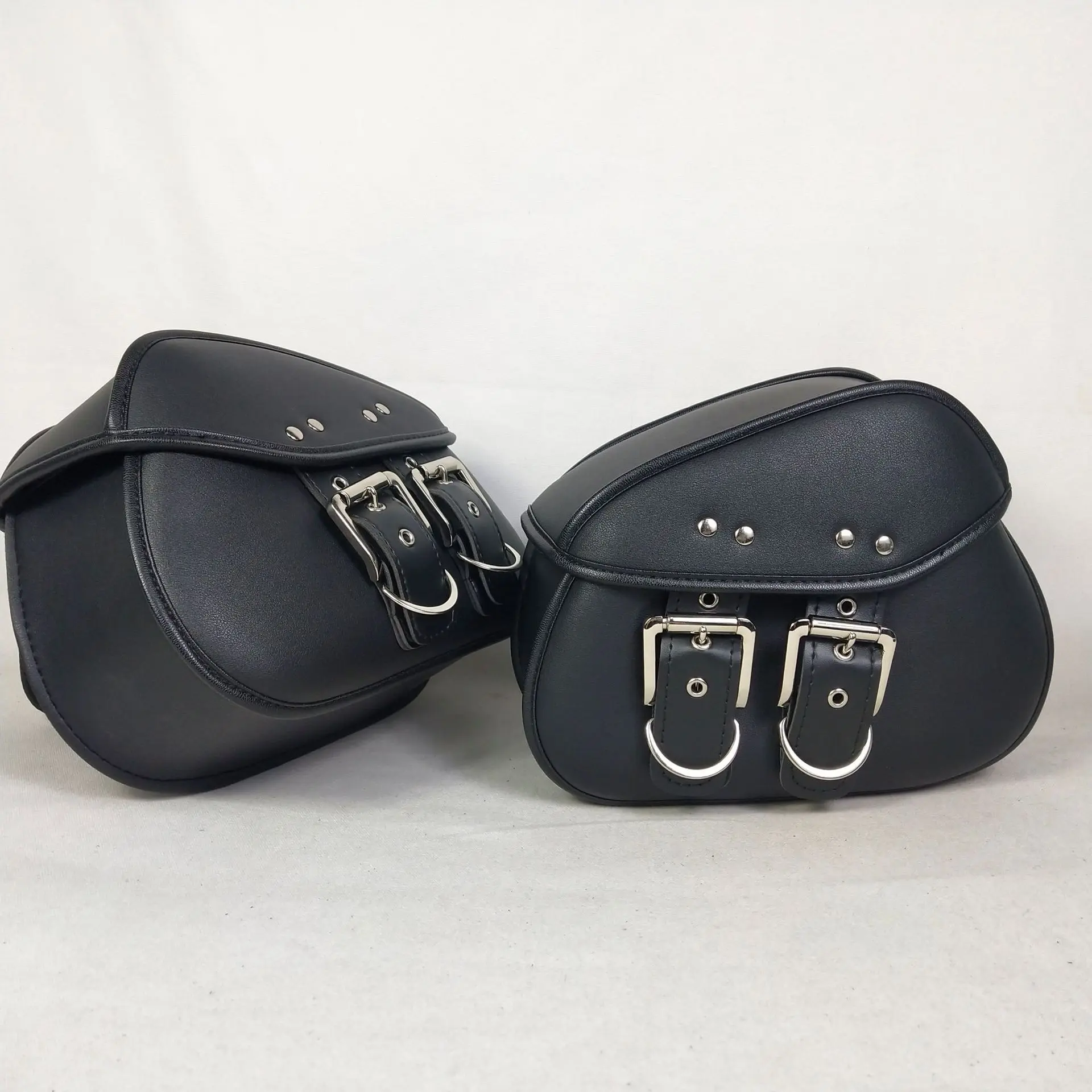 复古摩托车边包幼狮500鑫源400皮质边箱边袋挂包哈雷奔达太子跨包