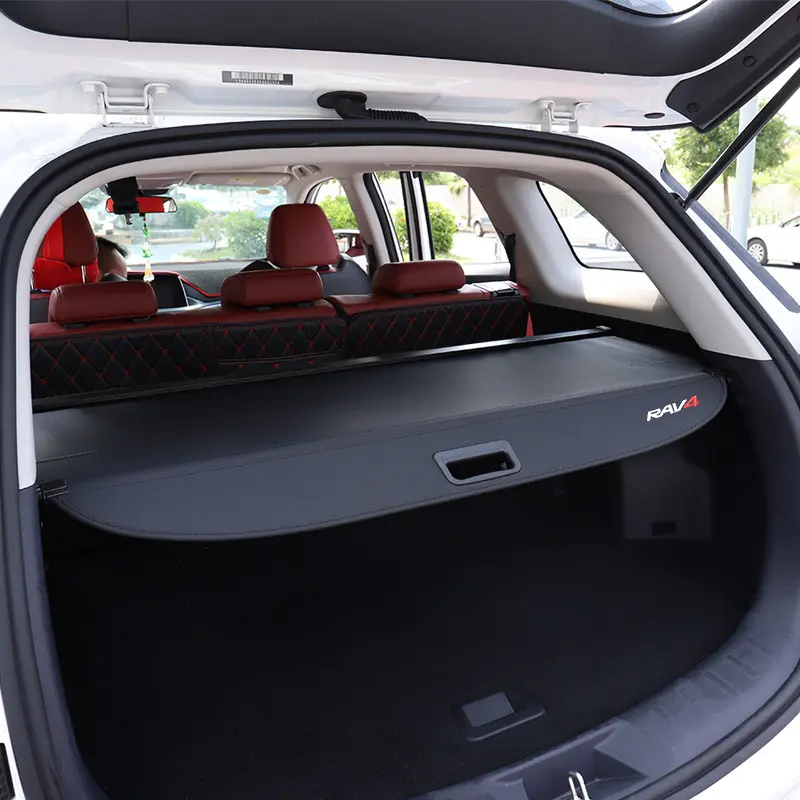 适用于丰田荣放RAV4后备箱遮物帘