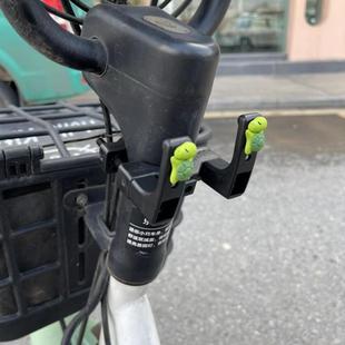 双头电动车挂钩锁扣免打开助力电瓶滑板摩托单车自行车挂物钩