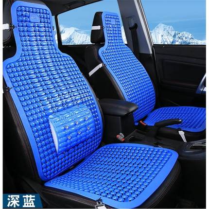 夏季汽车内塑料单片透气坐垫大小货车司机主副驾驶员单个座椅凉垫
