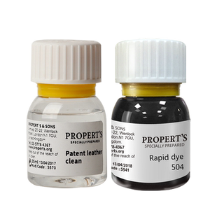 PROPERT'S皮革快速改色染色剂 黑色 白色染水diy皮革翻新漆