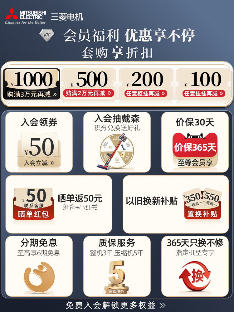 Mitsubishi 1.5 HP Inverter Air Conditioner MSZ-TZ12VA - Product image 2