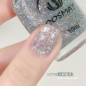 歌诗美指甲油女2025年新款 秋冬免烤持久快干无味七彩爆闪碎钻反光