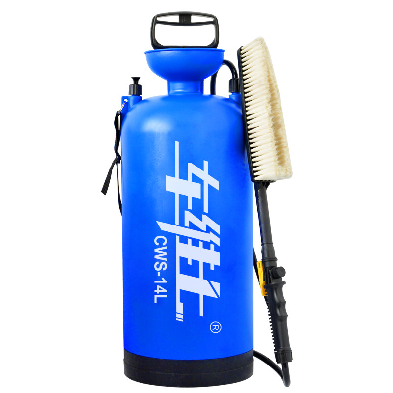 车维士手动车用洗车器家用便携式洗车神器高压无线一桶水刷车喷壶