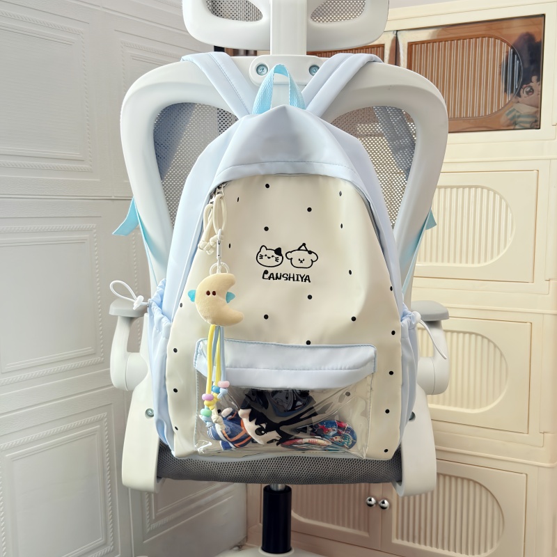 日系痛包书包女可爱初高中生双肩包学院风ins 四五六年级学生背包