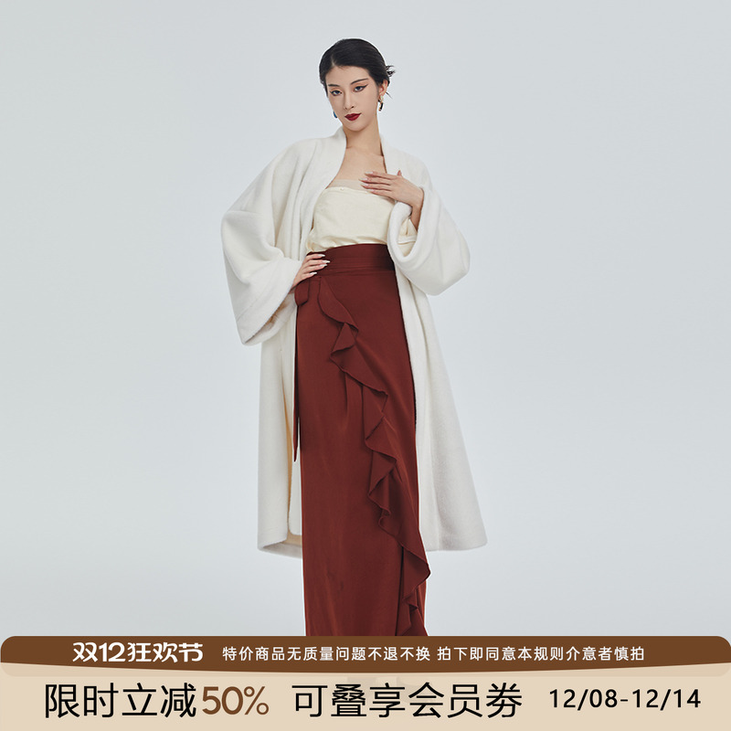 宽松保暖国风汉服听旬旋裙明制