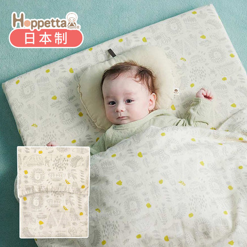 森林派对有机棉纱布床包