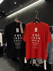 十三行2025春季新款韩版垫肩字母印花宽松休闲洋气短袖T恤上衣女