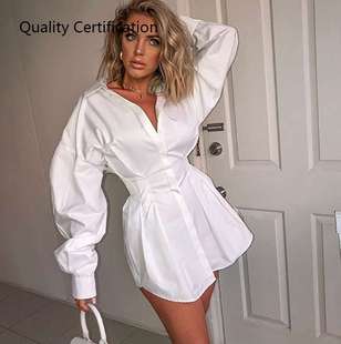 Lapel Blouse Tops Office Lady Elegant Shirts Female