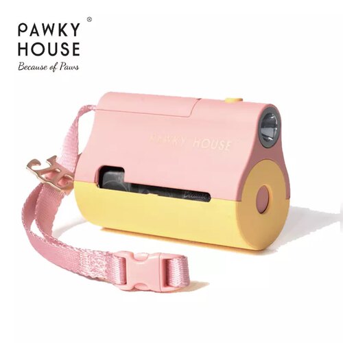 PawkyHouse遛狗LED灯拾便袋胶囊