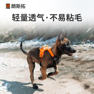 QZee挪威Nonstop朗斯拓兰布拉牵引H胸背带宠物可调节反光背心犬绳