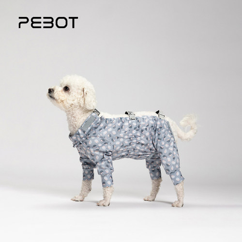 PEBOT狗狗衣服BB8防脏四脚衣包肚
