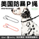 QZee训犬P链zeedog狗狗防爆冲牵引绳小中大型犬金毛柯基训哈士奇