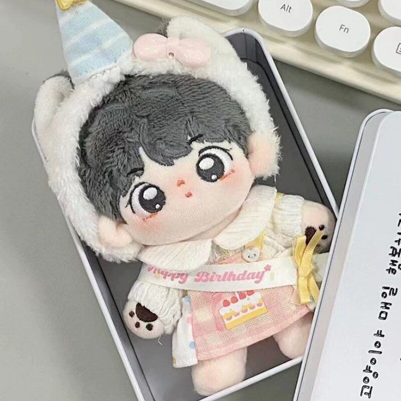 10cm棉花娃娃衣服许愿日套装玲娜贝儿labubu海星体可穿便宜日常