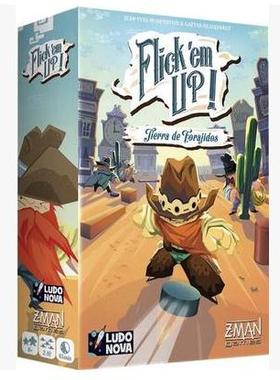 荒野大弹客桌游Flick em Up荒野猎人中文成人亲子聚会动手类游戏