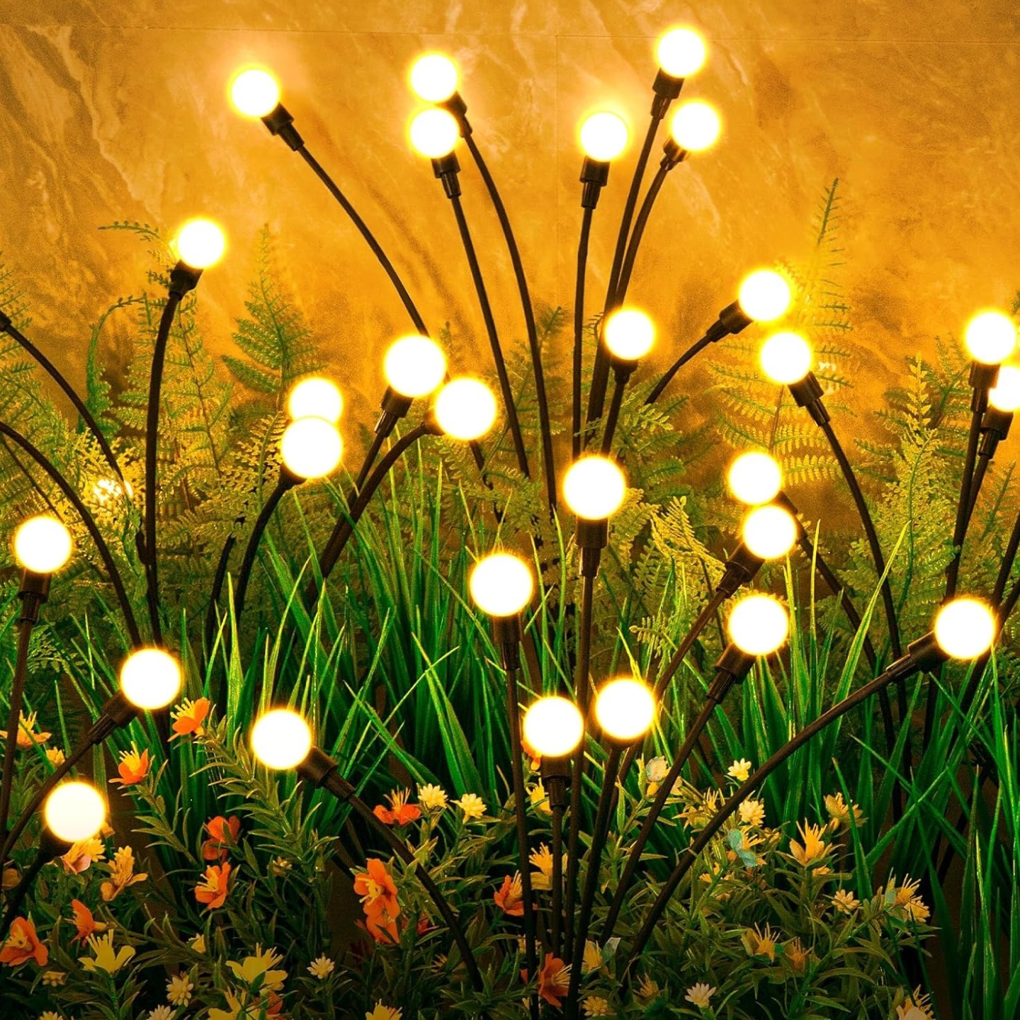 太阳能庭院景观灯萤火虫灯造景布置花园氛围灯防水地插草坪灯装饰