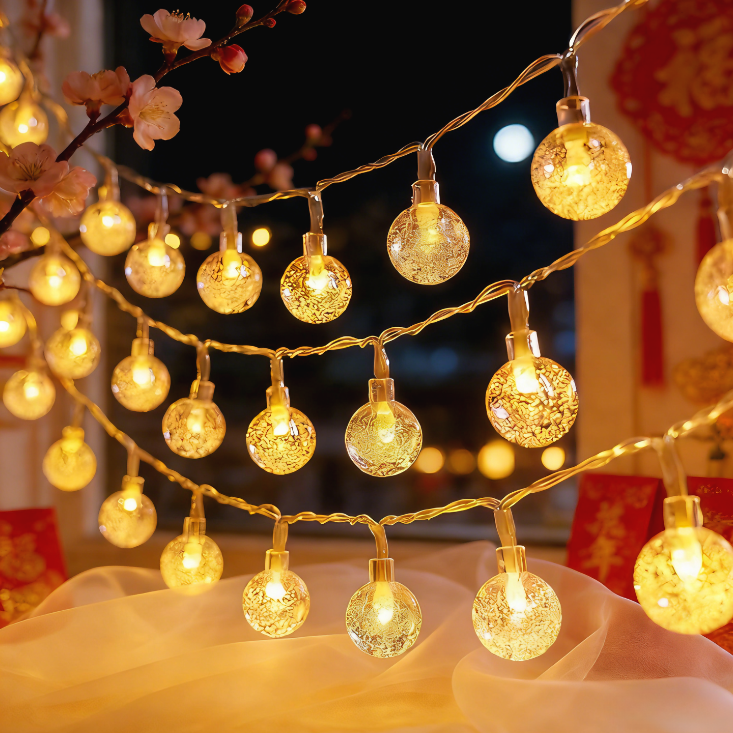 过年灯串led灯串装饰灯夜市摆摊春节圣诞太阳能串灯户外露营彩灯,节庆用品/礼品,装饰灯,淘宝优惠券,粉丝福利购,淘宝优惠卷