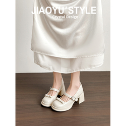 现货！！【免费试穿】牛皮单鞋