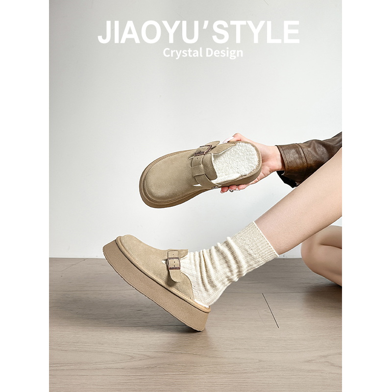 【送运费险】牛皮欧美风勃肯鞋