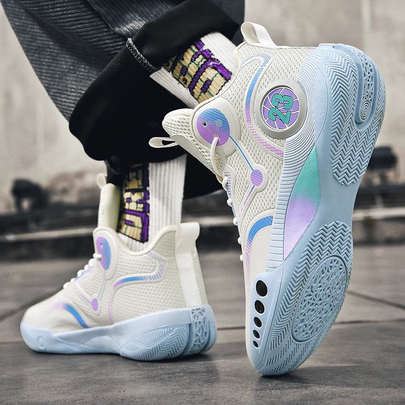 科比篮球鞋男青少年夏季透气鞋子实战学生球鞋儿童运动鞋女款