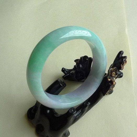 高端缅甸翡翠玉手镯老坑精品 收藏级别冰擩种春带彩手镯特价包邮