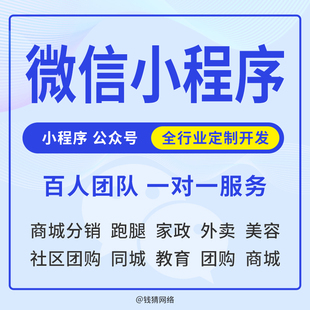 微信小程序 uni-app 定制开发 程序员在线接单 承接软件开发