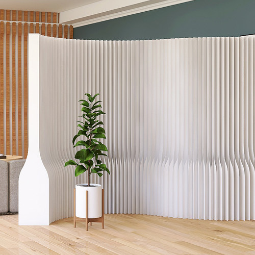 时尚防水纸折叠屏风隔断