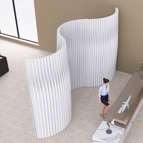 文艺代表防水简约屏风折叠伸缩