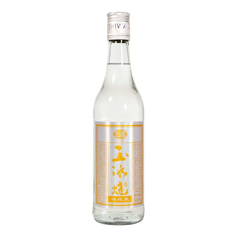 石湾酒厂集团石湾玉冰烧45度粤纯爽500ml×1瓶醇爽型白酒
