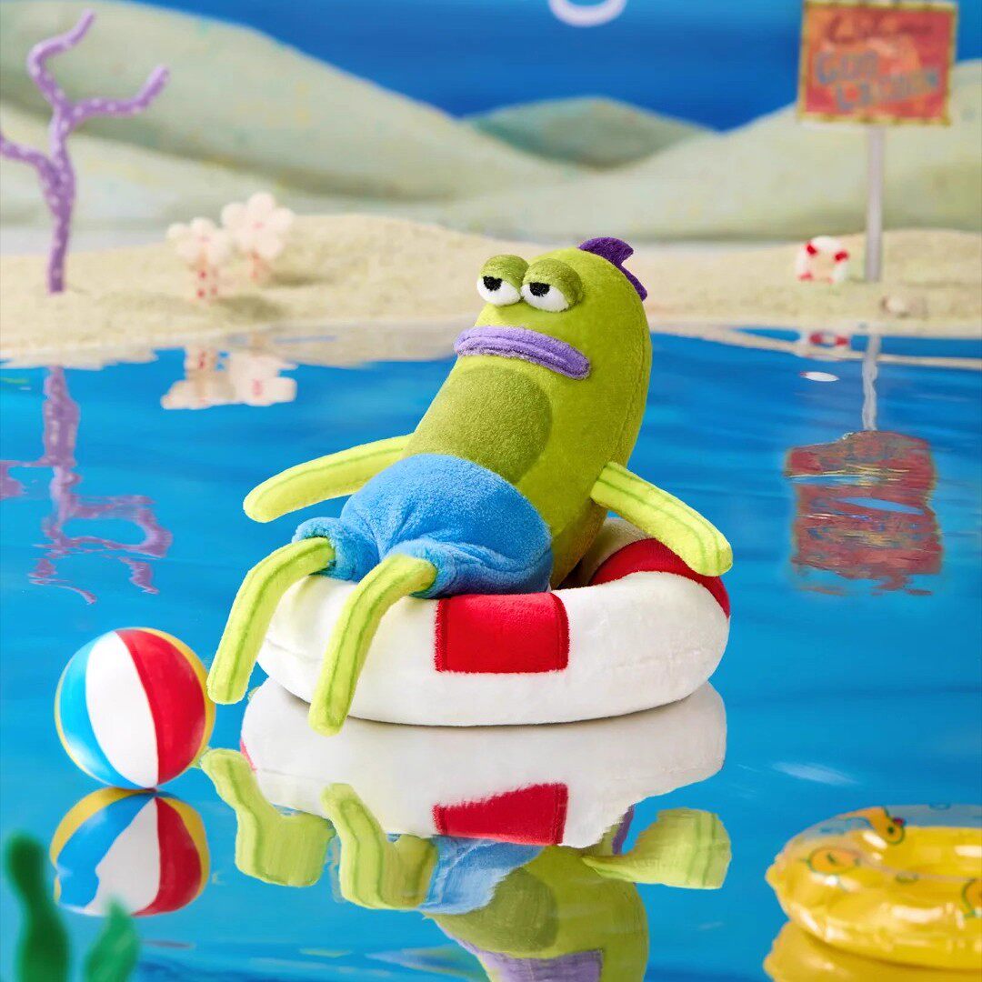 正版海绵宝宝比奇堡居民盲盒潮玩