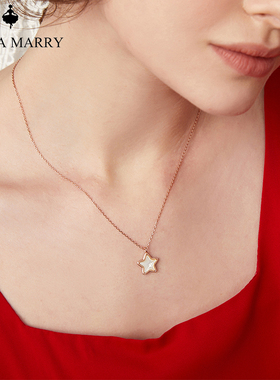 星星项链女款小众设计高级感