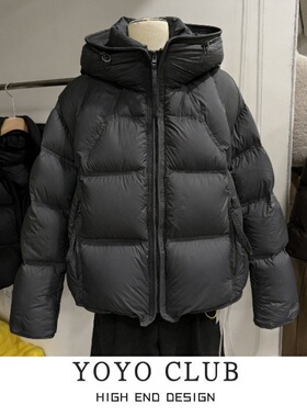 品牌折扣胖MM美式时尚纯色外套女2025冬季新款今年流行爆款棉服女