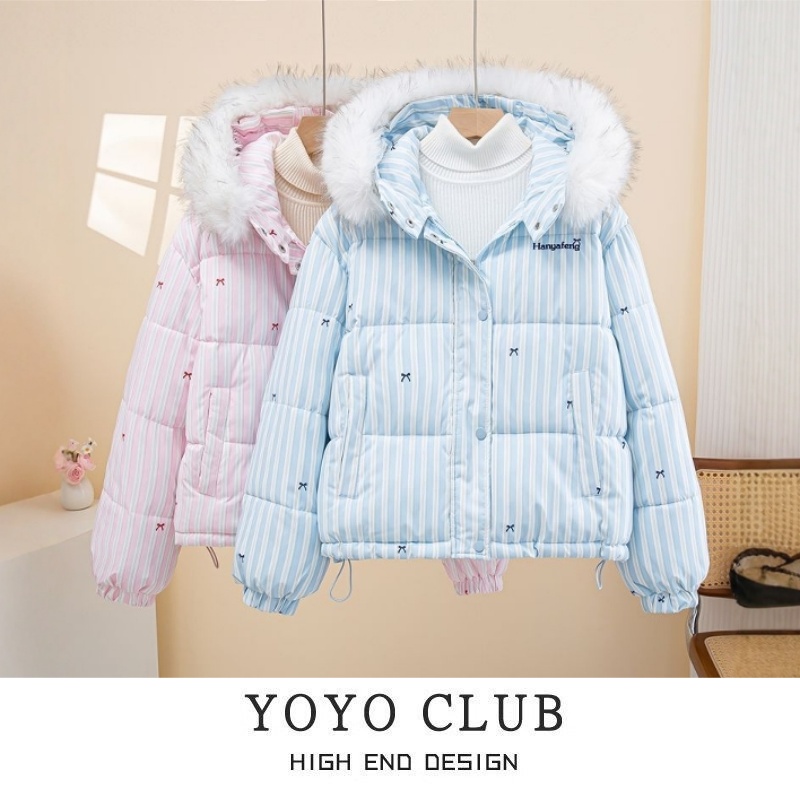 品牌折扣胖MM韩版设计感冬季外套2025秋冬新款今年流行爆款棉服女