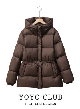 品牌折扣胖MM美式复古风收腰显瘦外套2025冬季新款保暖通勤棉服女