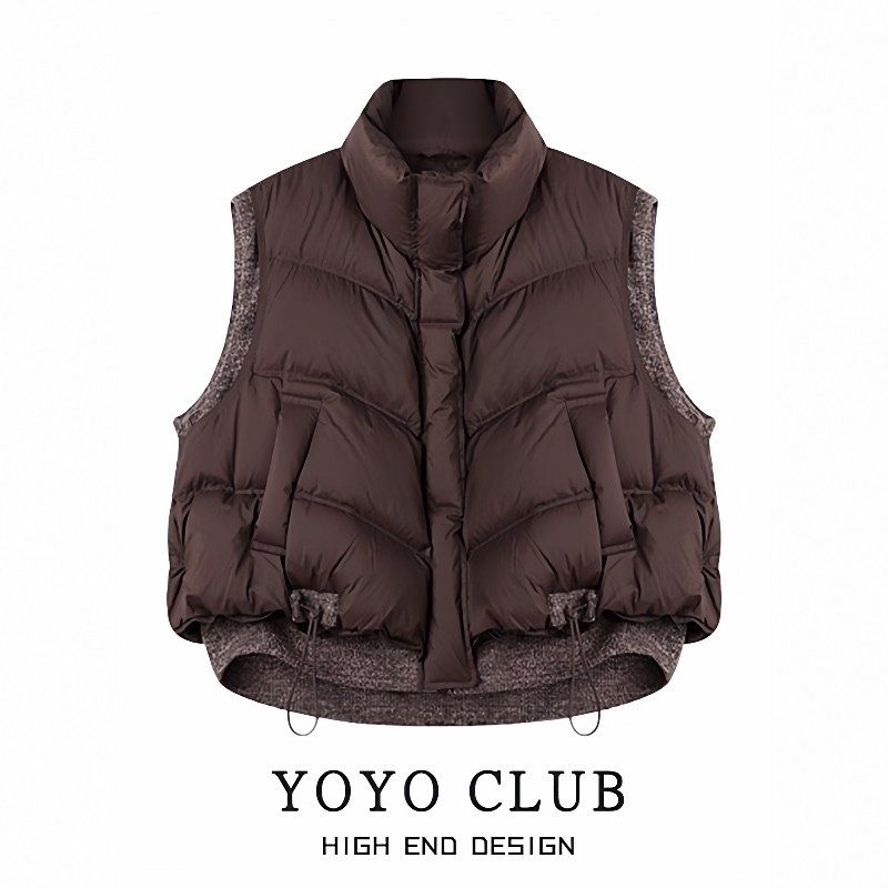 品牌折扣胖MM美式独特漂亮初冬厚外套2026新款宽松显瘦保暖马甲潮,女装/女士精品,马夹,淘宝优惠券,粉丝福利购,淘宝优惠卷