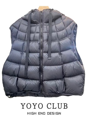 品牌折扣胖MM韩系时尚小香风外套2025新款洋气百搭连帽羽绒棉马甲