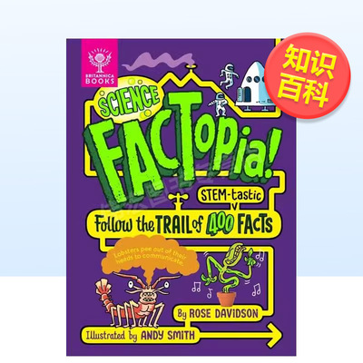 【预售】【FACia】趣味知识百科 科学 大英百科全书英文儿童绘本知识百科进口原版外版书精装3-6周岁Science Facia!Bri