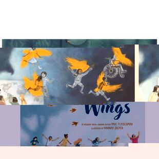 【现货】为课堂插上翅膀纽伯瑞奖得主Paul FleischmanThe Class with Wings英文儿童绘本知识百科6-9岁精装Paul Fleischman进口