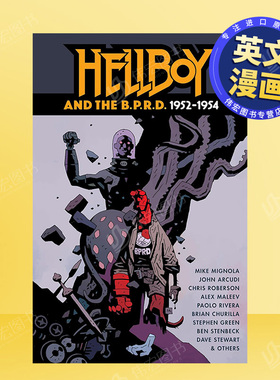 【预售】【Dark Horse】地狱男爵1952-1954英文漫画Mike Mignola 进口原版书平装14岁以上Hellboy and the B.P.R.D. 1952-1954Dar