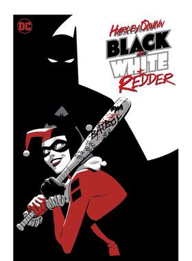 【预售】【DC Comics】哈利奎恩黑+白+红英文漫画平装进口原版书Harley Quinn: Black + White + Redder Chip Zdarsky  Leah Wil