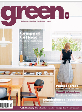 【订阅】GREEN绿色环保家具室内设计杂志澳大利亚英文原版年订6期 B113