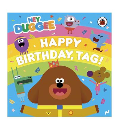 【预售】阿奇幼幼园塔格生日快乐Hey Duggee Happy Birthday, Tag!?英文儿童绘本IP系列Hey Duggee纸板书BBC Children's Books978