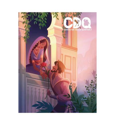 【现货】角色设计季刊30Character Design Quarterly 30英文艺术插画原画设定集Noor Sofi 平装3dtotal Publishing进口原版书9781