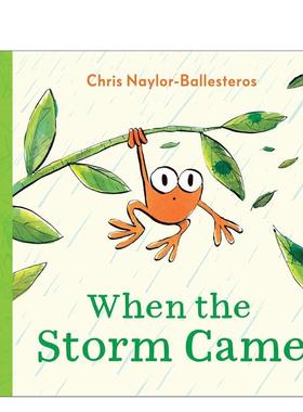 【预售】当暴风雨来临时When the Storm Came英文儿童绘本人际关系Chris Naylor-Ballesteros平装Andersen Press3-6岁进口原版书9