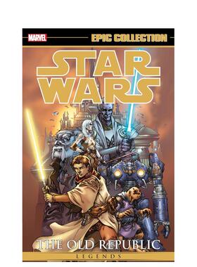 【预售】【Marvel】星球大战传奇史诗合集旧共和国卷1[新印刷]英文漫画平装进口原版书Star Wars Legends Epic Collection: The